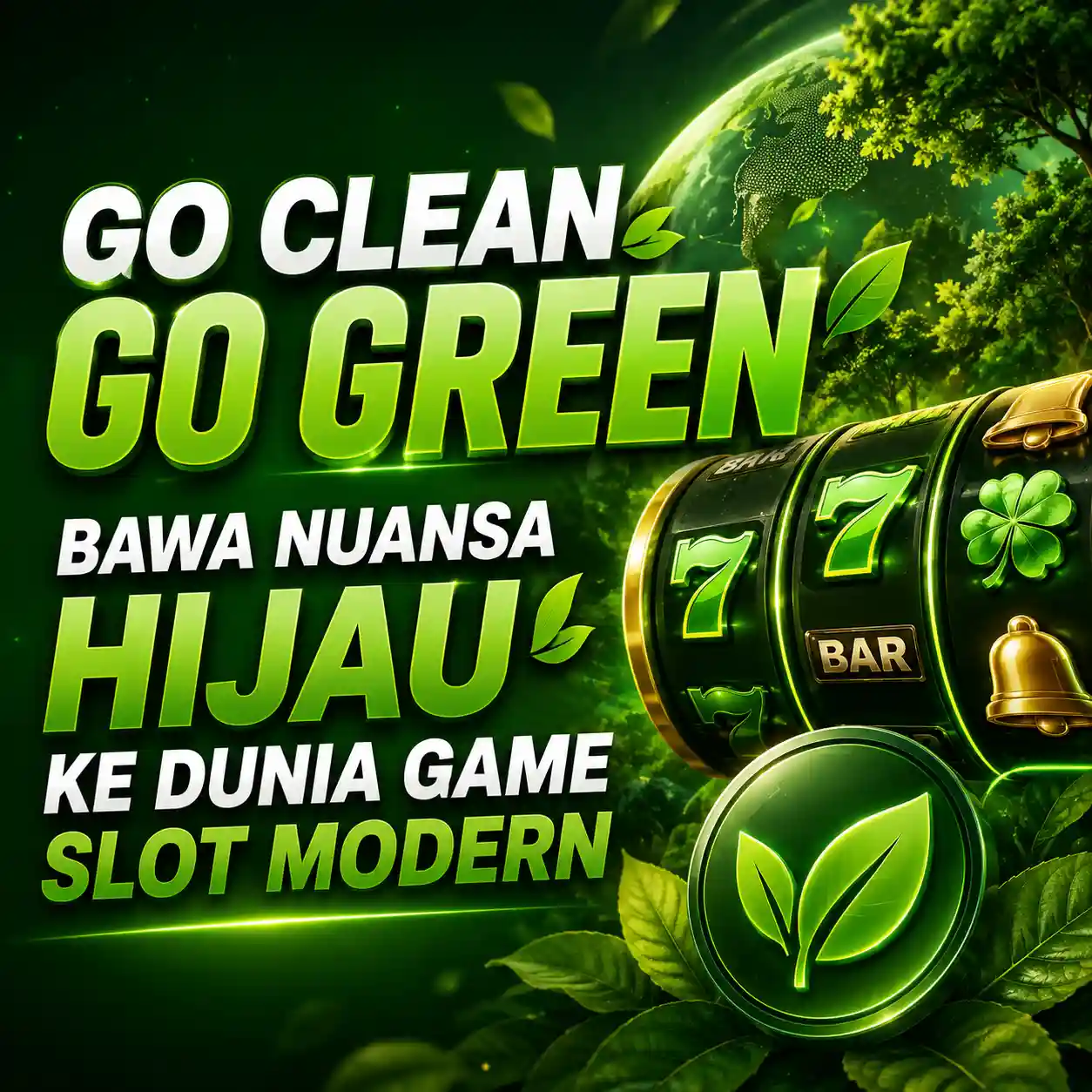 TEMANWD : Go Clean Go Green Bawa Nuansa Hijau ke Dunia Game Slot Modern